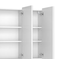 Vicco Specchio contenitore bagno Bianco 100 x 79.8 cm con 3 porte