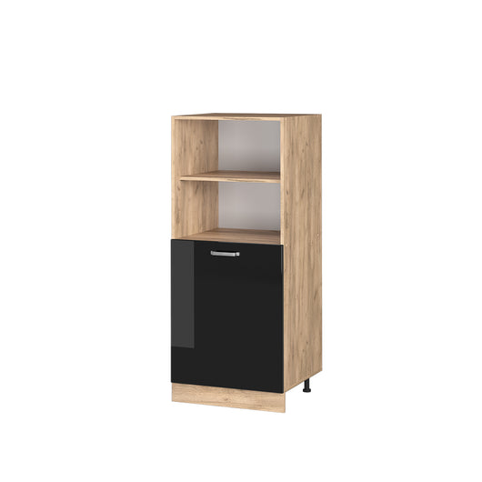 Vicco Mobile per forno da incasso Nero lucido 60 cm