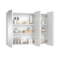 Vicco Specchio contenitore bagno Bianco 100 x 79.8 cm con 3 porte