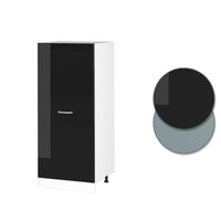 Vicco Mobile per forno da incasso Nero lucido 60 cm