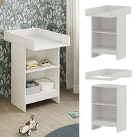 Vicco Fasciatoio Bianco 60 x 103.5 cm con fasciatoio