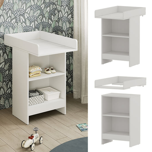 Vicco Fasciatoio Bianco 60 x 103.5 cm con fasciatoio