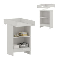 Vicco Fasciatoio Bianco 60 x 103.5 cm con fasciatoio