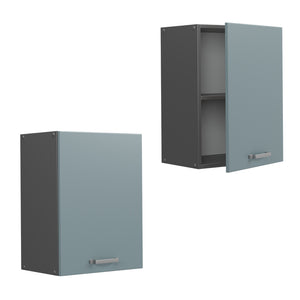 Vicco Pensile da cucina Grigio-blu 45 cm