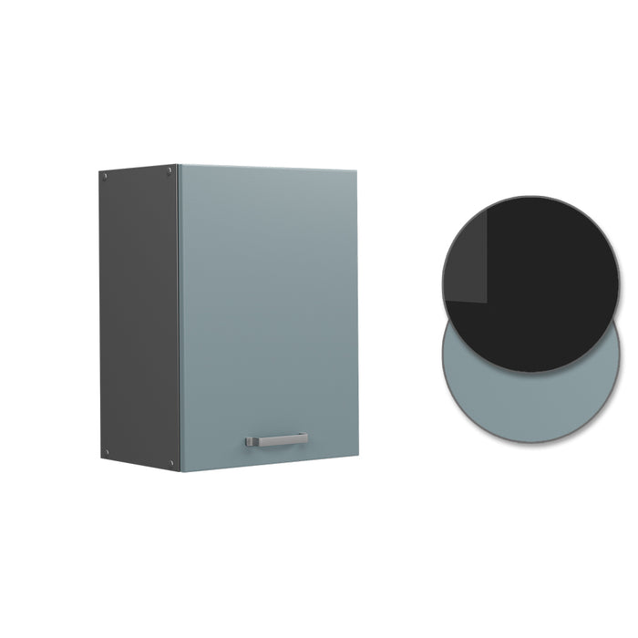 Vicco Pensile da cucina Grigio-blu 45 cm