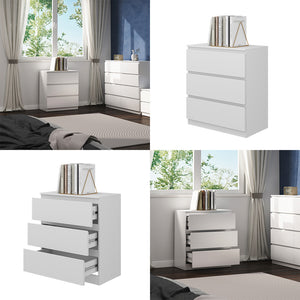 Vicco Cassettiera Bianco 39 x 78.5 cm