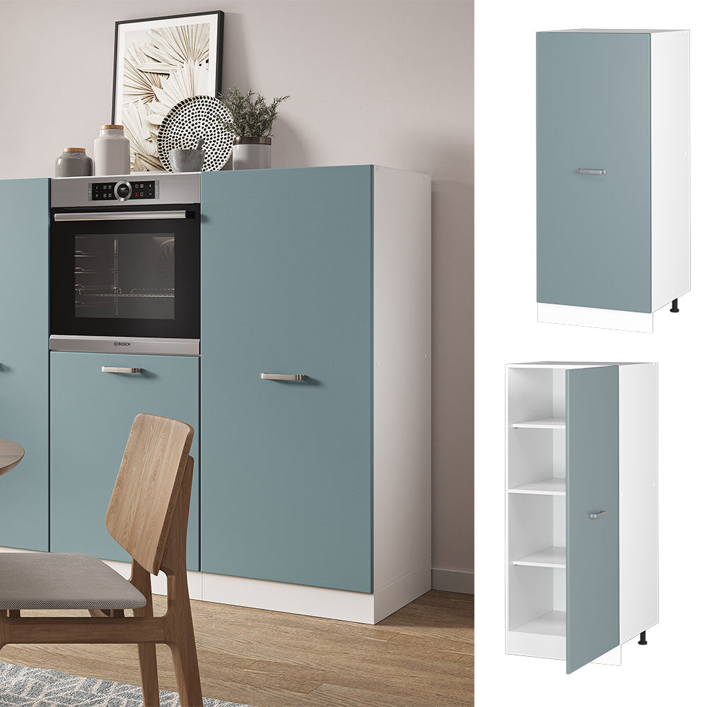 Vicco Mobile per forno da incasso Grigio-blu 60 cm