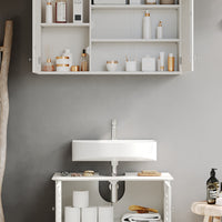 Vicco Set di mobili da bagno Bianco 2 parti