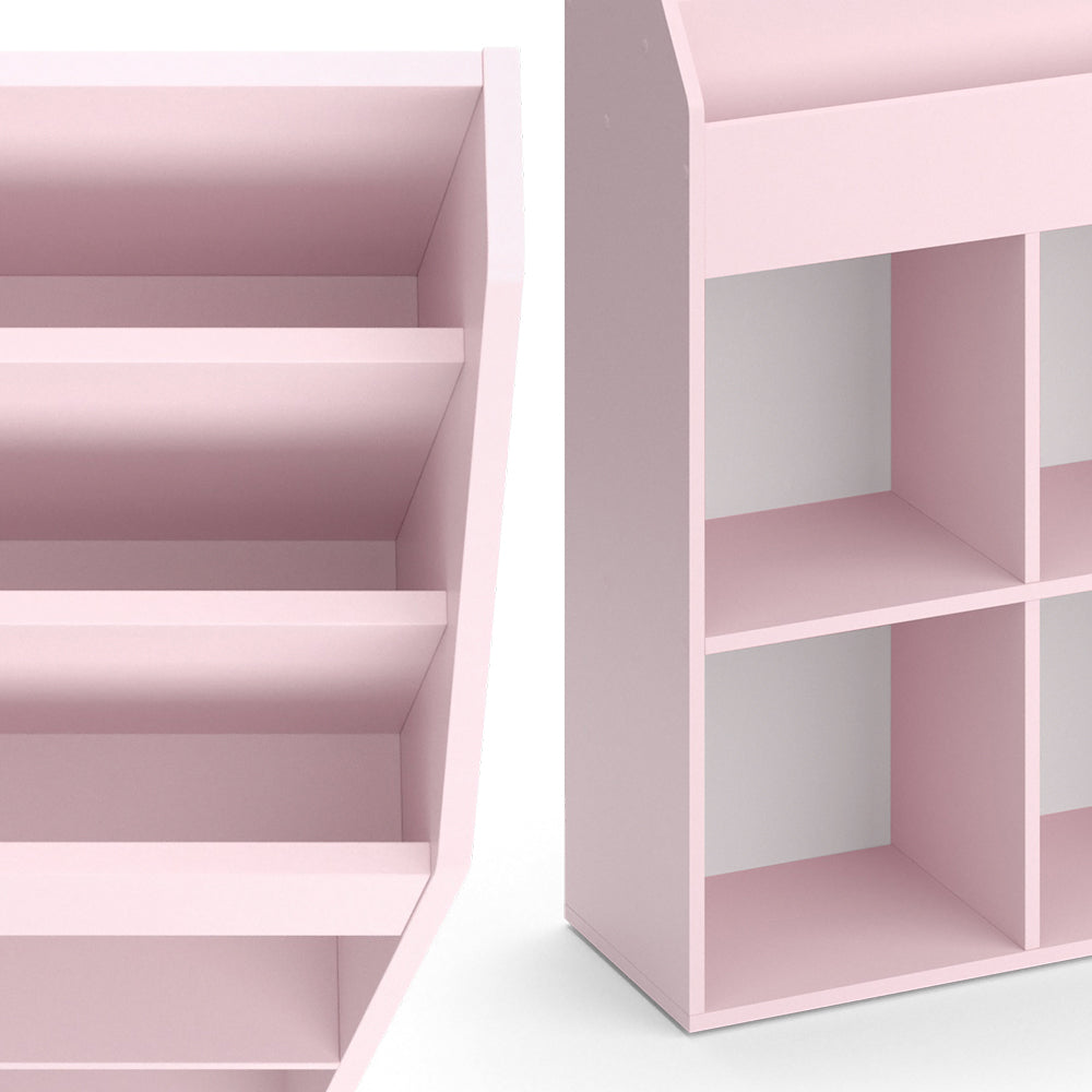 Vicco Libreria bambini rosa 72 x 114.2 cm Senza box pieghevole