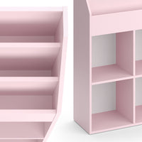 Vicco Libreria bambini rosa 72 x 114.2 cm Senza box pieghevole