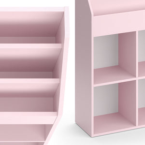 Vicco Libreria bambini rosa 72 x 114.2 cm Senza box pieghevole