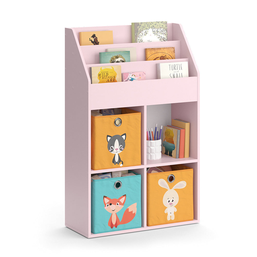 Vicco Libreria bambini rosa 72 x 114.2 cm Senza box pieghevole