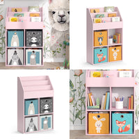 Vicco Libreria bambini rosa 72 x 114.2 cm Senza box pieghevole