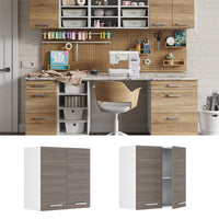 Vicco Pensile universale Grigio 60 cm con porte