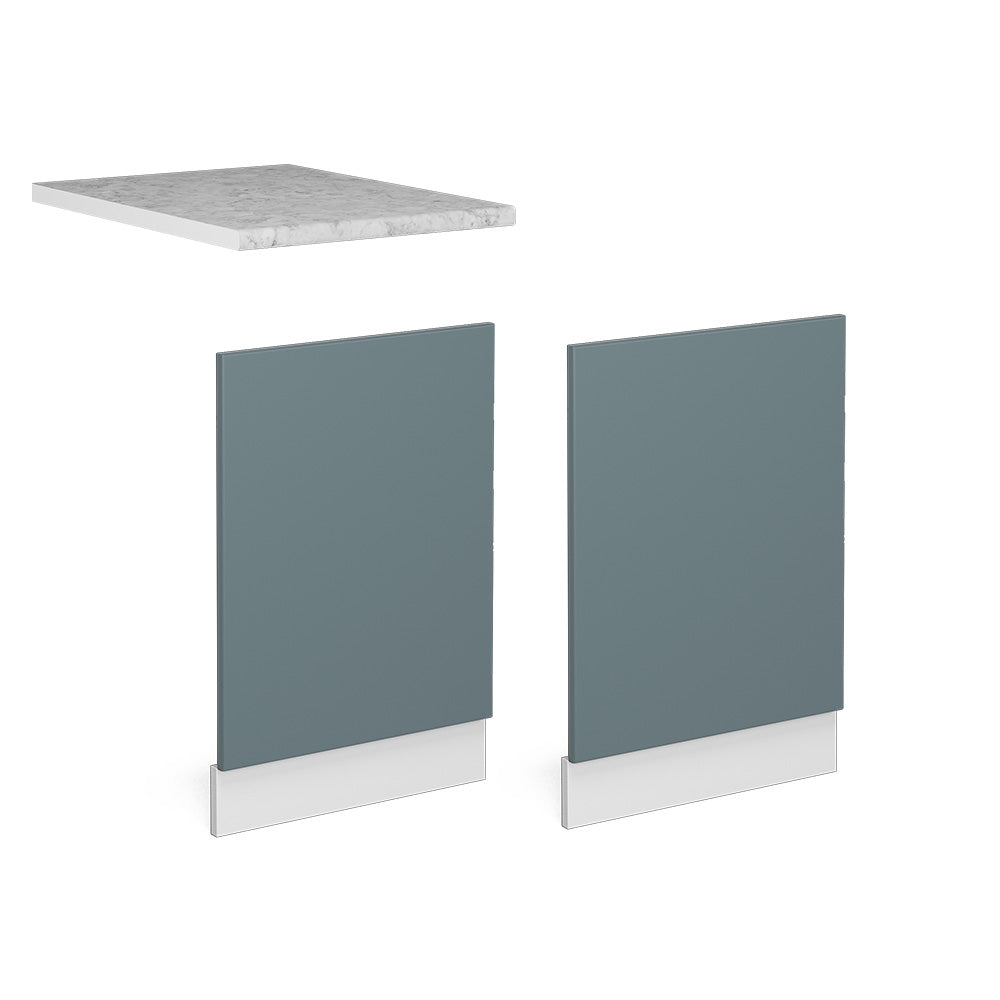 Vicco Pannello frontale Grigio-blu 45 cm , PL Marmo