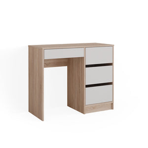 Vicco Tavolo da toeletta Sonoma 40 cm con 4 cassetti