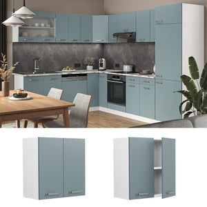 Vicco Pensile da cucina Grigio-blu 60 cm