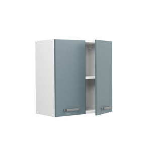 Vicco Pensile da cucina Grigio-blu 60 cm