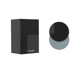 Vicco Pensile da cucina Nero lucido 40 cm