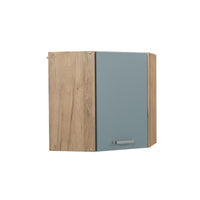 Vicco Mobile angolare da cucina Grigio-blu 57 cm