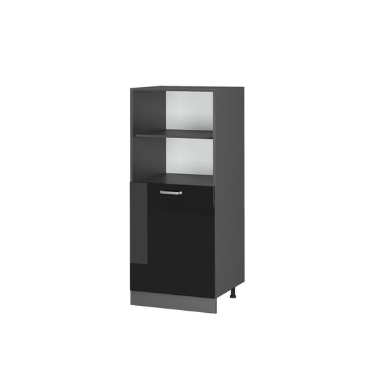 Vicco Mobile per forno da incasso Nero lucido 60 cm