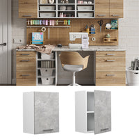 Vicco Pensile universale Calcestruzzo 45 cm con anta