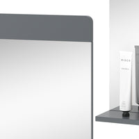 Vicco Specchio per il bagno Grigio 60 x 62 cm
