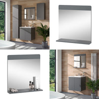 Vicco Specchio per il bagno Grigio 60 x 62 cm
