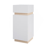 Vicco Mobiletto bagno Bianco 33 x 75.5 cm con anta e cassetto