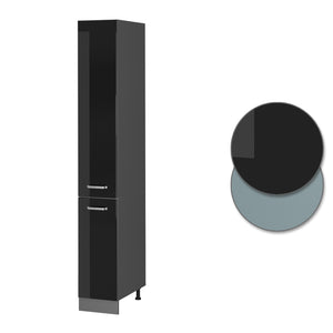 Vicco Armadio da farmacia Nero lucido 30 cm