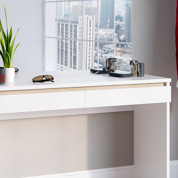 Vicco Tavolino da toilette Bianco 120 cm Senza specchio