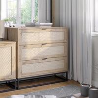 Vicco Cassettiera    Marrone 40 x 92.5 cm con 3x cassetti