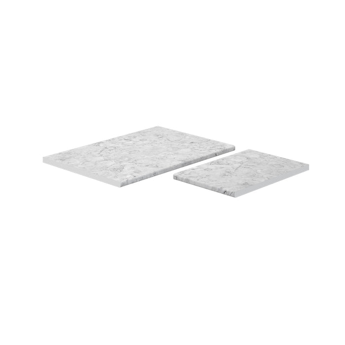 Vicco Top cucina Marmo bianco 114 cm (adatto all'unità angolare 87x87)