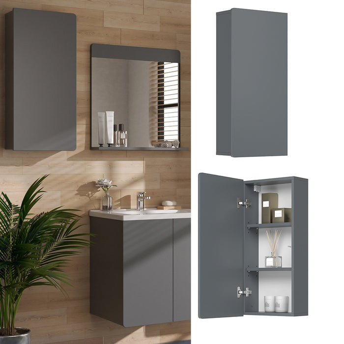 Vicco Mobile da bagno Grigio 36.6 x 76.6 cm