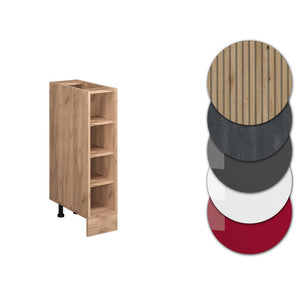 Vicco Scaffale da cucina Quercia dorata 20 cm , PL Marmo