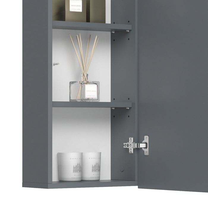 Vicco Mobile da bagno Grigio 36.6 x 76.6 cm
