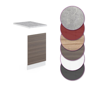 Vicco Pannello frontale Grigio 45 cm , PL Marmo