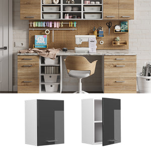 Vicco Pensile universale Antracite lucido 45 cm con anta