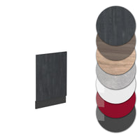 Vicco Pannello frontale Calcestruzzo nero 45 cm PT Rovere