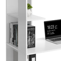 Vicco Scrivania Bianco 122.2 x 55.2 cm con 4 scomparti