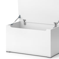 Vicco Cassapanca per giocattoli Bianco 85 x 63.7 cm con coperchio