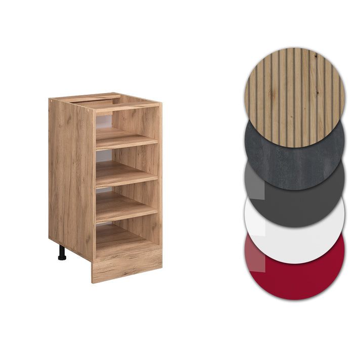 Vicco Scaffale da cucina Quercia dorata 40 cm , PL Antracite