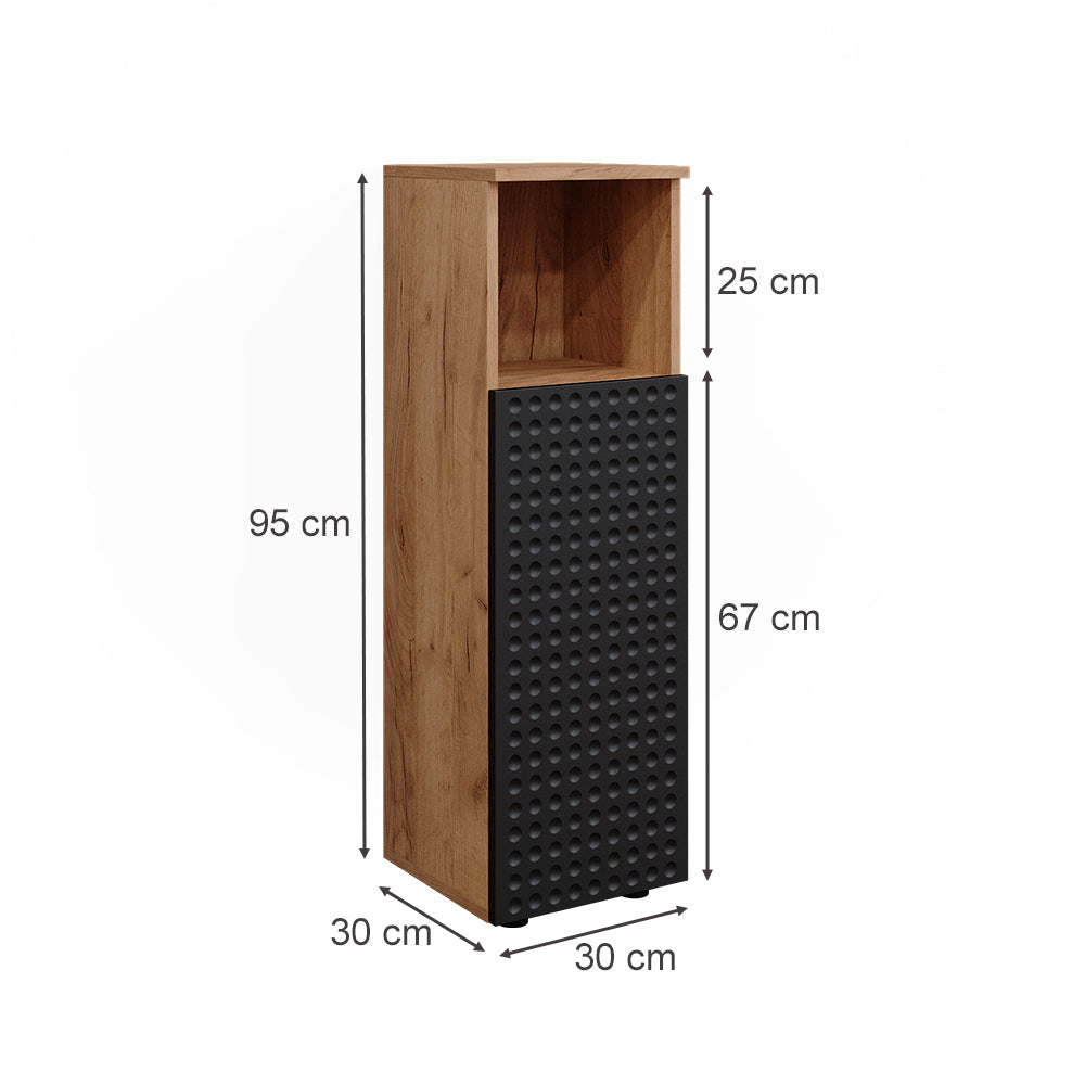 Vicco Mobile midi Antracite puntinato 30 x 95 cm