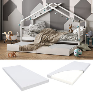 Vitalispa Materasso per bambini Bianco 90 x 190 cm Grado di durezza H2