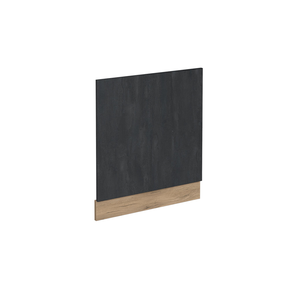 Vicco Pannello frontale Calcestruzzo nero 60 cm Senza piano di lavoro