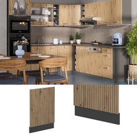 Vicco Pannello frontale Rovere artigianale 45 cm , PL Antracite