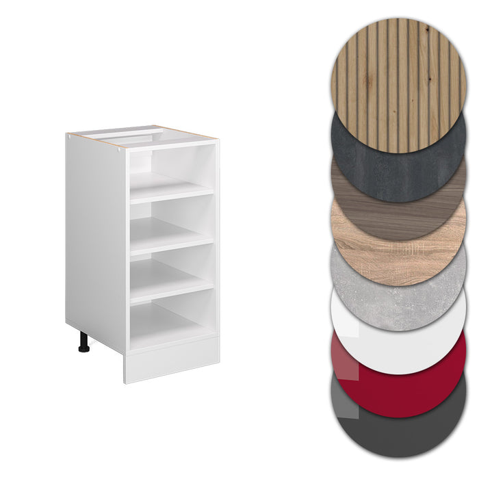 Vicco Scaffale da cucina Bianco 40 cm , PL Rovere