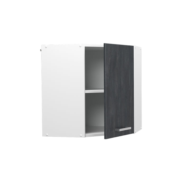 Vicco Mobile angolare da cucina Calcestruzzo nero 57 cm