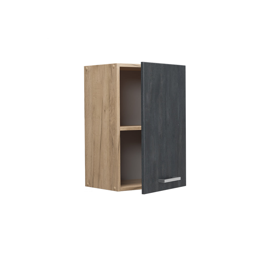 Vicco Pensile da cucina Calcestruzzo nero 40 cm