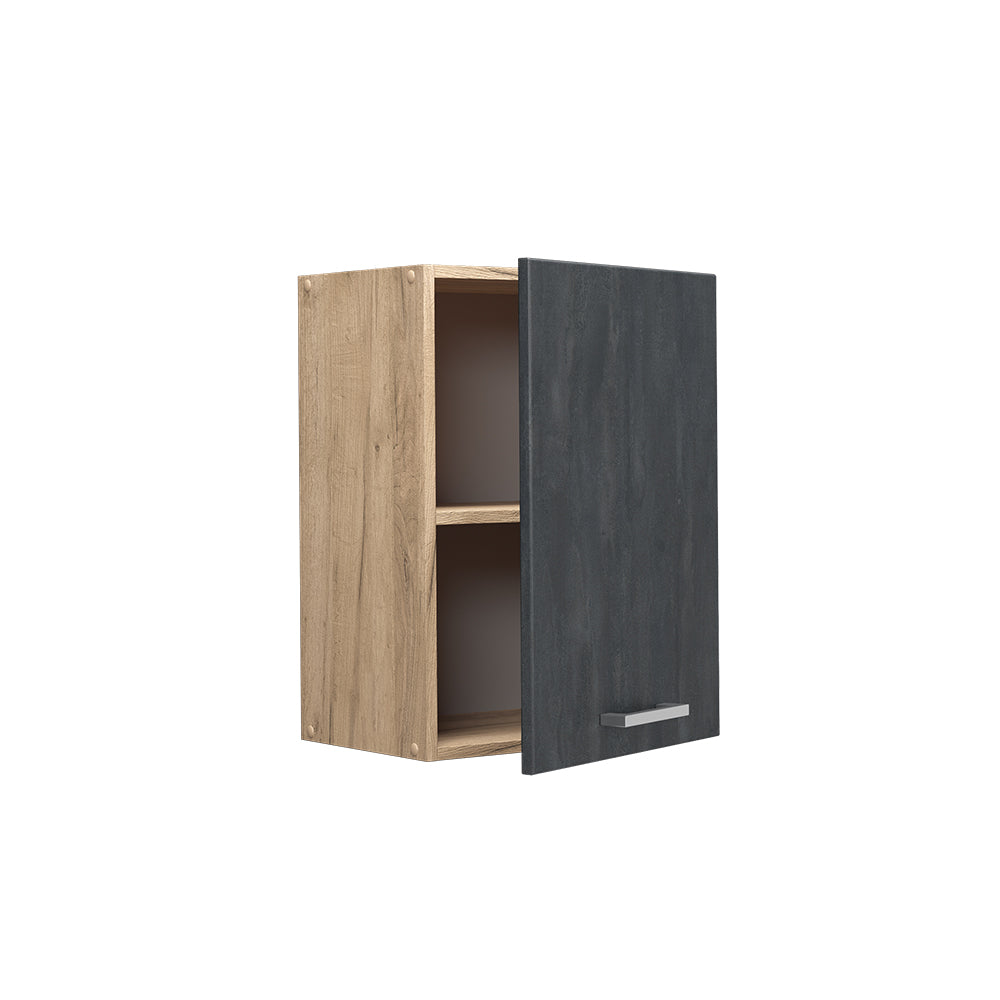 Vicco Pensile da cucina Calcestruzzo nero 45 cm